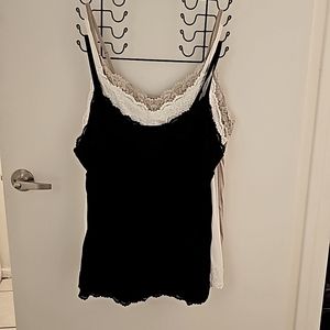 3-pack Lane Bryant lace camisoles size 22/24